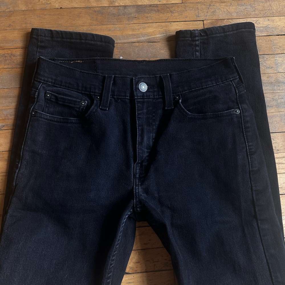 Levi's Black Slim Jeans Timeless Style